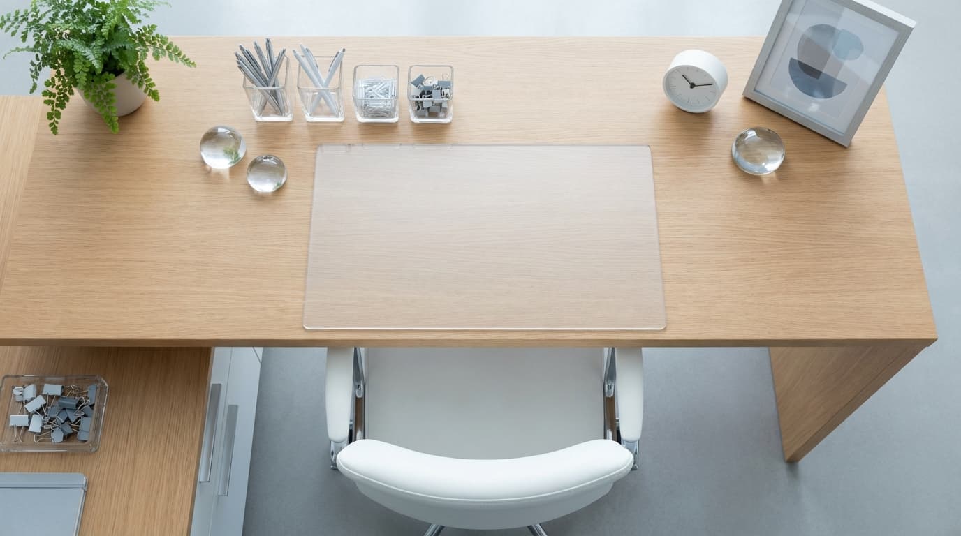 Professional office space cleaning and desk sanitization